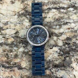 NWT Isaac Mizrahi Live Ceramic Bracelet Watch